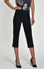 Load image into Gallery viewer, Robell Marie Black Cropped Trouser
