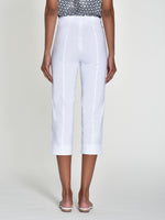 Load image into Gallery viewer, Robell Marie White Cropped Trouser
