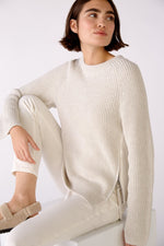 Load image into Gallery viewer, Oui Ribbed Pullover -CREAM
