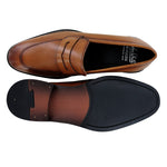 Load image into Gallery viewer, John White Dylan Tan Loafer Shoes
