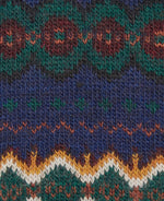 Load image into Gallery viewer, Barbour Caistown Fairisle Navy Socks
