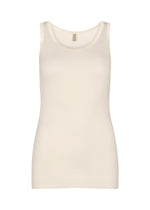 Load image into Gallery viewer, Soyaconcept Cream Vest Top
