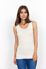 Load image into Gallery viewer, Soyaconcept Cream Vest Top
