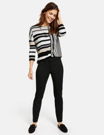 Load image into Gallery viewer, Gerry Weber Cropped Black Trousers
