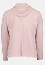 Load image into Gallery viewer, Betty Barclay Pink Fine Knit Hoodie

