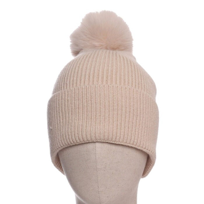 Zelly Cream Bobble Hat Claytons Quality Clothing
