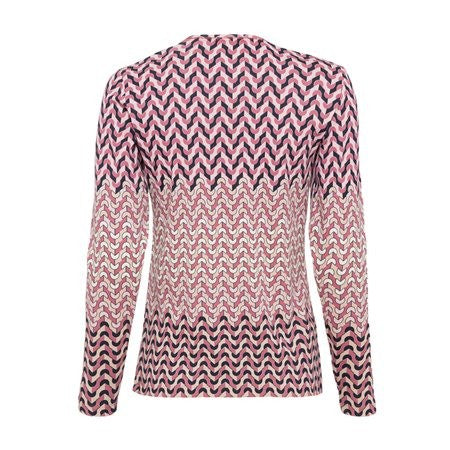 Olsen Rose Abstract Print Top