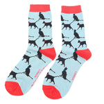 Load image into Gallery viewer, Miss Sparrow Cat Socks
