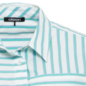 Olsen Stripe Shirt Green