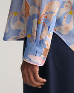 Load image into Gallery viewer, Gant Floral Shirt Blue
