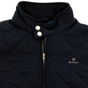 Gant Navy Quilted Windcheater Gilet