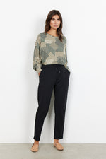 Load image into Gallery viewer, Soya Concept Relaxed Trousers Black
