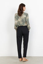 Load image into Gallery viewer, Soya Concept Relaxed Trousers Black
