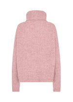 Load image into Gallery viewer, Soya Concept Roll Neck Jumper Rose
