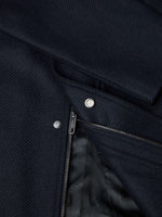 Load image into Gallery viewer, Douglas &amp; Grahame Navy Wool &amp; Cashmere Morgan Coat
