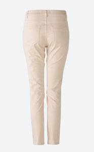 Oui Cropped Baxtor Jeans White
