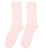 Load image into Gallery viewer, Miss Sparrow Fuzzy Socks Pink
