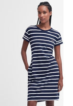 Load image into Gallery viewer, Barbour Otterburn Dress Navy
