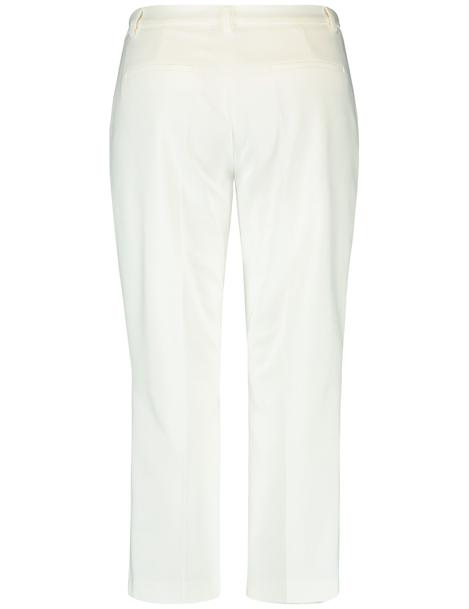 Gerry Weber Cropped Smart Trousers Cream