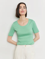 Load image into Gallery viewer, Gerry Weber Basic T-Shirt Green
