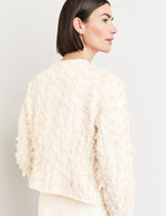 Load image into Gallery viewer, Gerry Weber Jacket With Fringing Cream

