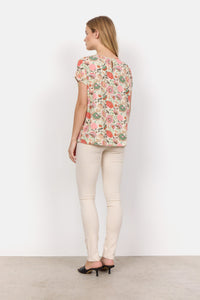 Soya Concpet Floral T-shirt -PINK