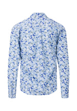 Load image into Gallery viewer, Fynch Hatton Premium Cotton Summer Prints Shirt Blue
