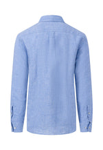 Load image into Gallery viewer, Fynch Hatton Pure Linen Shirt Blue
