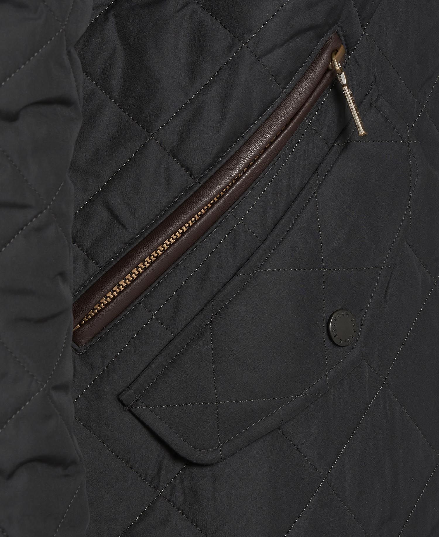 Barbour Navy Chelsea Quilted Jacket