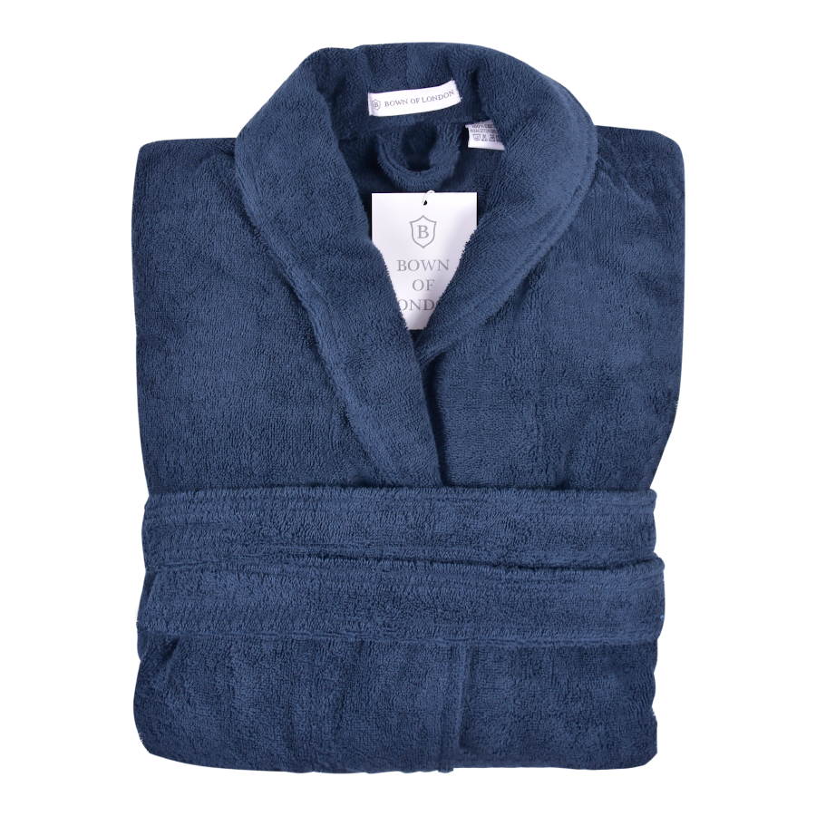 Bown Of London Nua Navy Dressing Gown