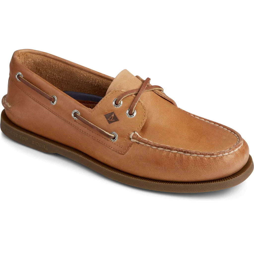 Orange sperry boat on sale shoes