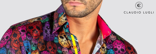 Man wearing Claudio Lugli Shirt