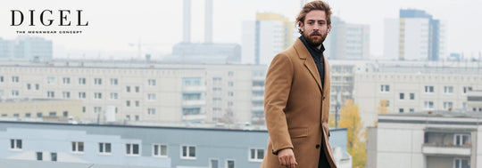 Man wearing a coat