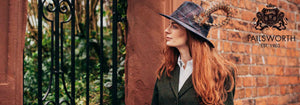 Woman wearing Failsworth Hat