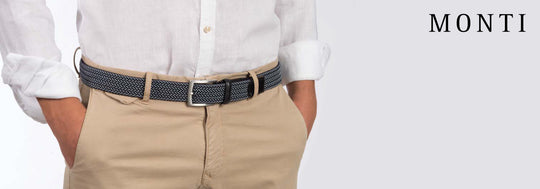 Man wearing Monti belt
