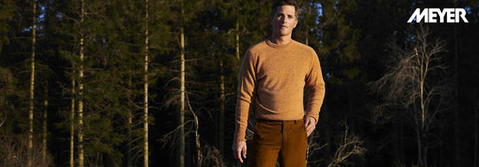 Man wearing Meyer Trouser