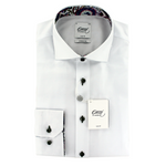 Load image into Gallery viewer, Oscar of Sweden Slim Fit Twill Shirt White
