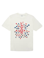 Load image into Gallery viewer, Ben Sherman Union Jack Badges T-Shirt Off White
