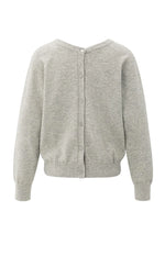 Load image into Gallery viewer, Grey V-Neck Sweater
