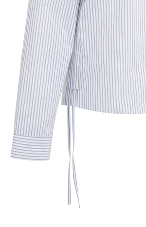 Grey Stripe Blouse