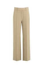 Load image into Gallery viewer, Beige Wide Leg Trousers
