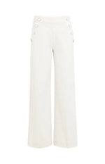 Load image into Gallery viewer, Off White High Waist Trousers
