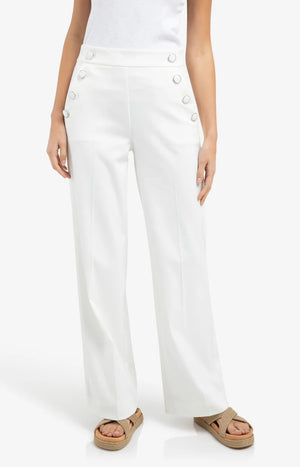 Off White High Waist Trousers
