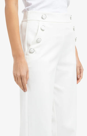 Off White High Waist Trousers