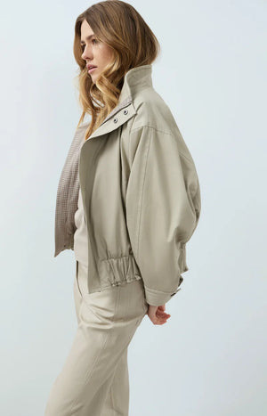 Grey Oversized Jacket