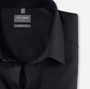Black Short Sleeve Comfort Fit Shirt