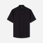 Load image into Gallery viewer, Black Short Sleeve Comfort Fit Shirt
