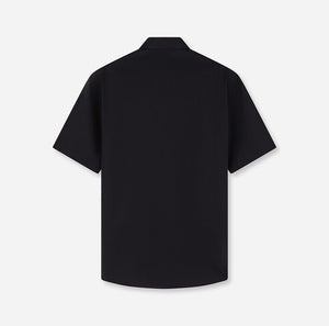 Black Short Sleeve Comfort Fit Shirt