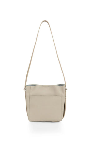 Beige Leather Bag