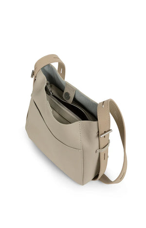 Beige Leather Bag